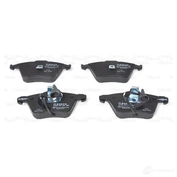 Тормозные колодки, комплект BOSCH 342270 BP1311 0986494283 23762