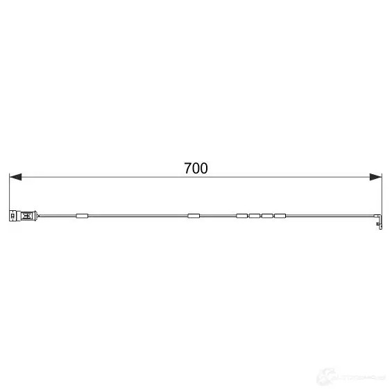 Датчик износа тормозных колодок BOSCH 1987474588 AP2 22 I4O5R 351997