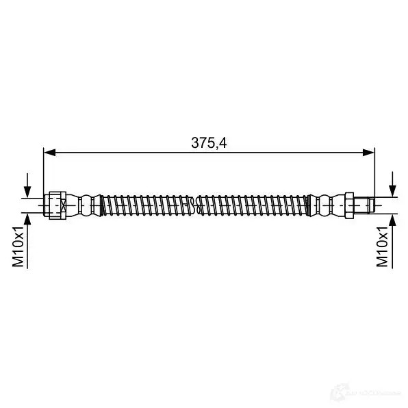 Тормозной шланг BOSCH 354668 1987481575 JBSYTO BH 1459