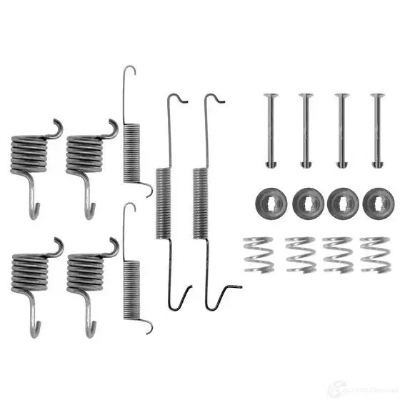 Ремкомплект тормозных накладок BOSCH FL0K06 A S144 352396 1987475178
