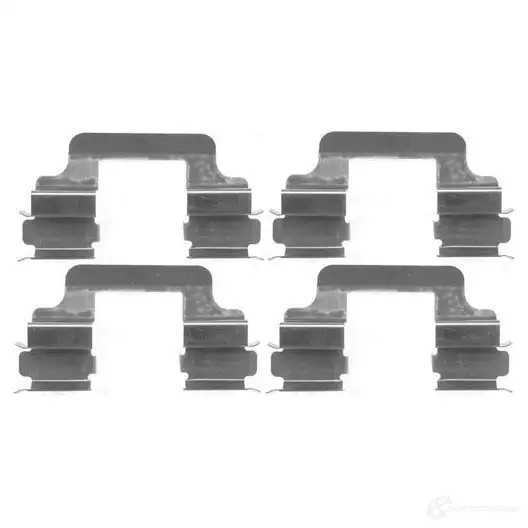 Ремкомплект колодок BOSCH 351841 1987474402 ZAK21 AP 457