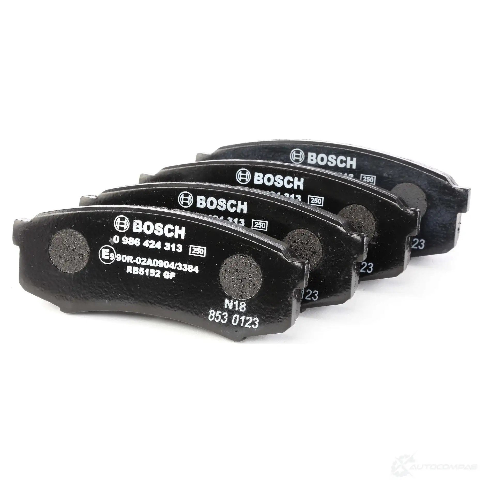 Тормозные колодки, комплект BOSCH 336158 0986424313 21 947 7487D606