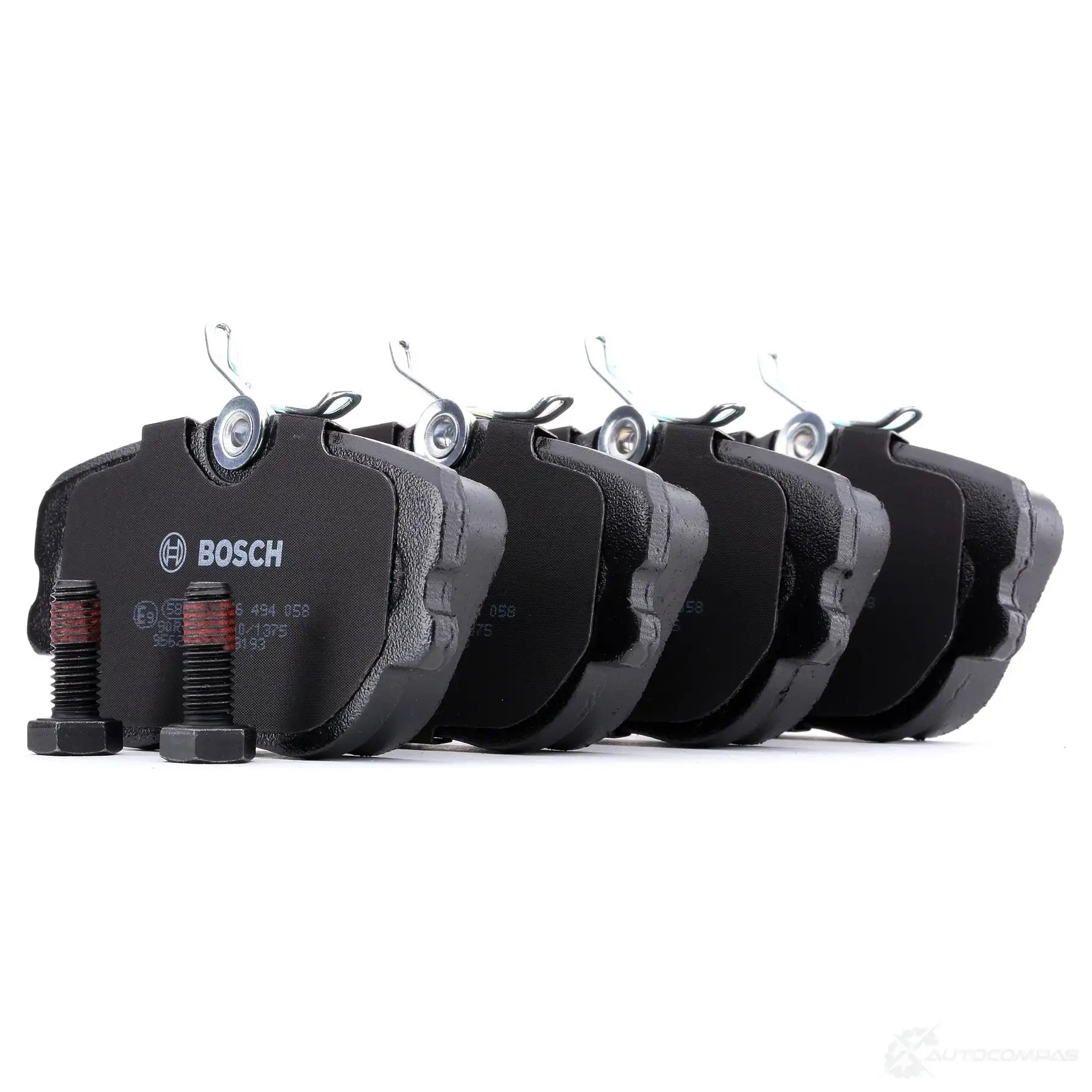 Тормозные колодки, комплект BOSCH E1 90R - 011075/844 0986494058 342068 BP770