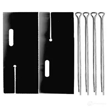 Ремкомплект колодок BOSCH 351695 1987474167 XZND1 AP 123