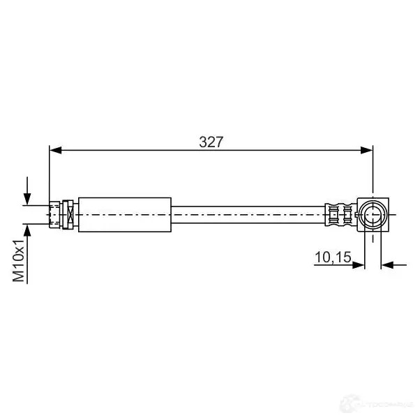 Тормозной шланг BOSCH 353024 BH 318 CSV1A5 1987476625