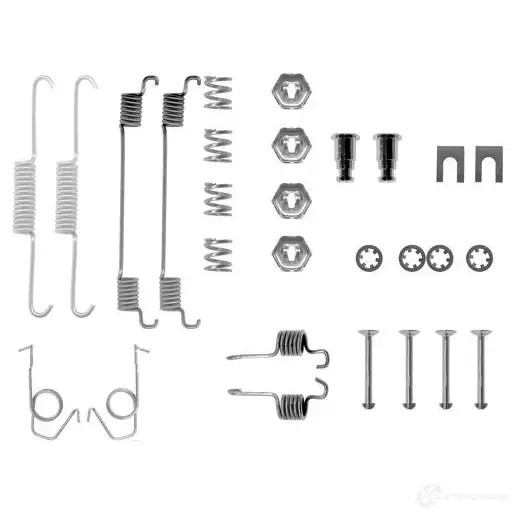 Ремкомплект тормозных накладок BOSCH 1423170684 1987475083 AS05 4 644NRDP