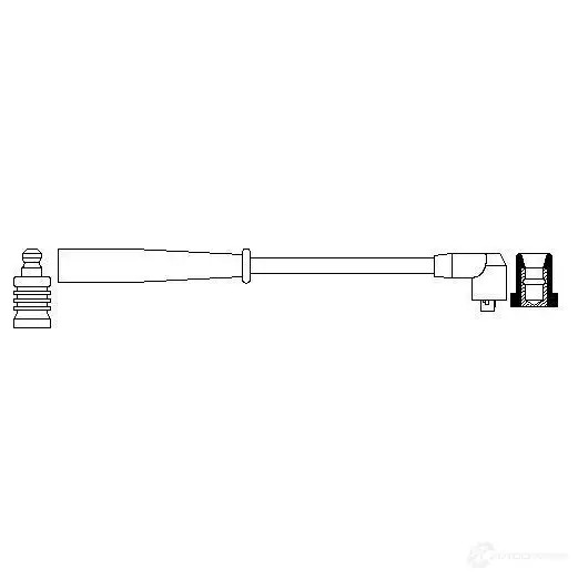 Высоковольтный провод зажигания BOSCH 335251 FA 80 0986356095 NWHUHS0