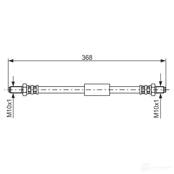 Тормозной шланг BOSCH B H873 61TVT 1987476419 352873