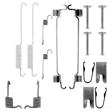 Ремкомплект тормозных накладок BOSCH 352452 1987475254 AS2 03 40UBYD