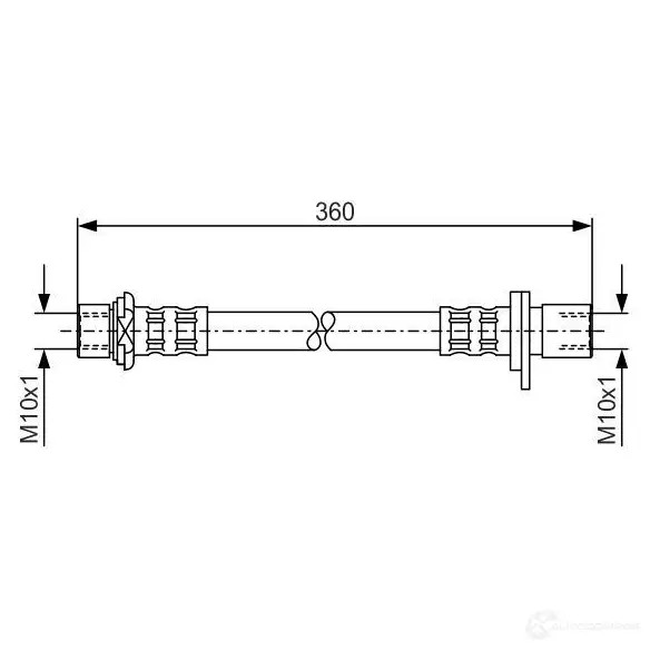Топливный фильтр BOSCH 328906 F 2001 FJ/LJA 2/1 0450902001