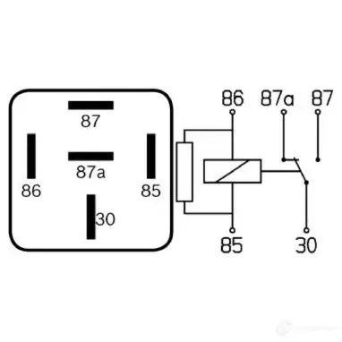 Реле BOSCH 0332204207 324005 4IQ DGK 3165142737768