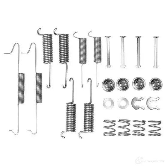 Ремкомплект тормозных накладок BOSCH 352273 1987475006 32Y67U AS00 7