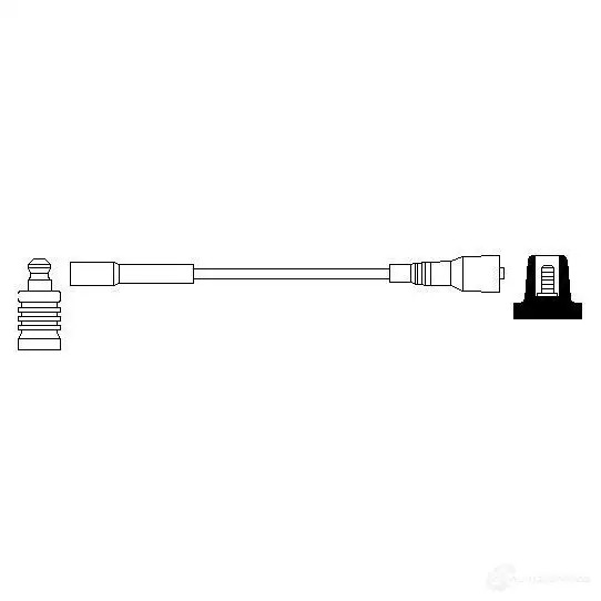 Высоковольтный провод зажигания BOSCH PB 40 335311 O3YJ3PP 0986356164