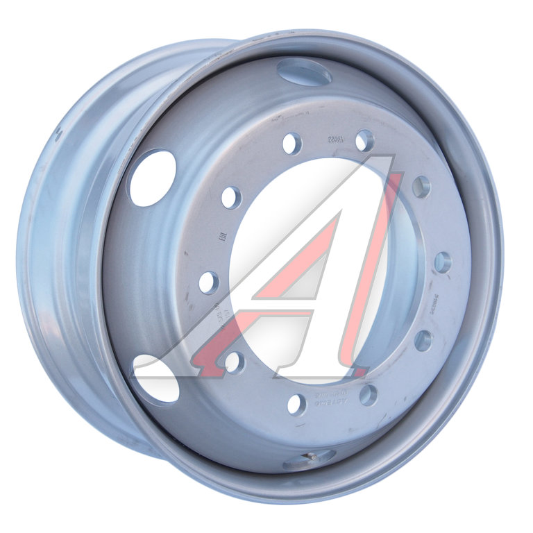 Диск колесный КАМАЗ, МАЗ, MERCEDES, SCANIA, MAN, VOLVO, JAC (9.00-22.5) 18мм ASTERRO
