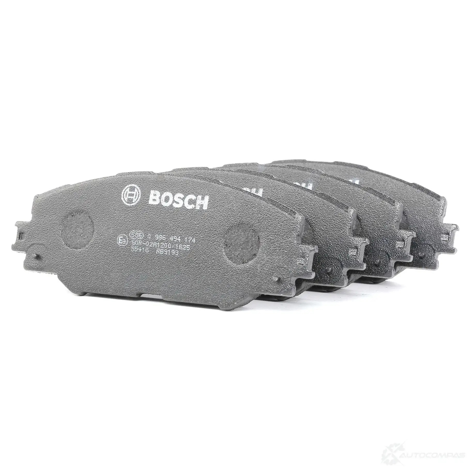 Тормозные колодки, комплект BOSCH 8331-D1211 24337 342171 0986494174