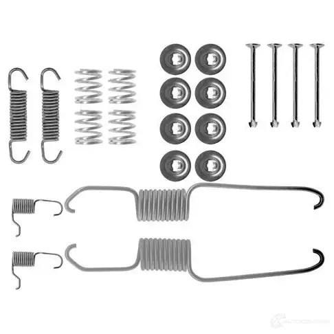 Ремкомплект тормозных накладок BOSCH AS1 71 1CTHO 1987475207 352421