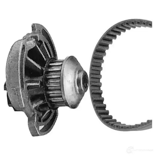 Комплект ремня грм с водяным насосом BOSCH 8 502 WY3BQ 357348 1987948502