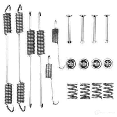 Ремкомплект тормозных накладок BOSCH AS 117 1987475150 352370 LKGZF0G