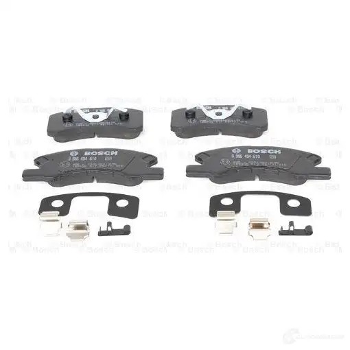 Тормозные колодки, комплект BOSCH 1193483660 BP1045 0986494610 242 29