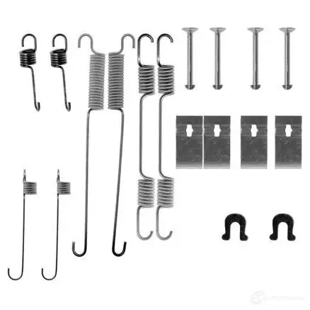 Ремкомплект тормозных накладок BOSCH AS 138 FLXI0S0 352390 1987475172