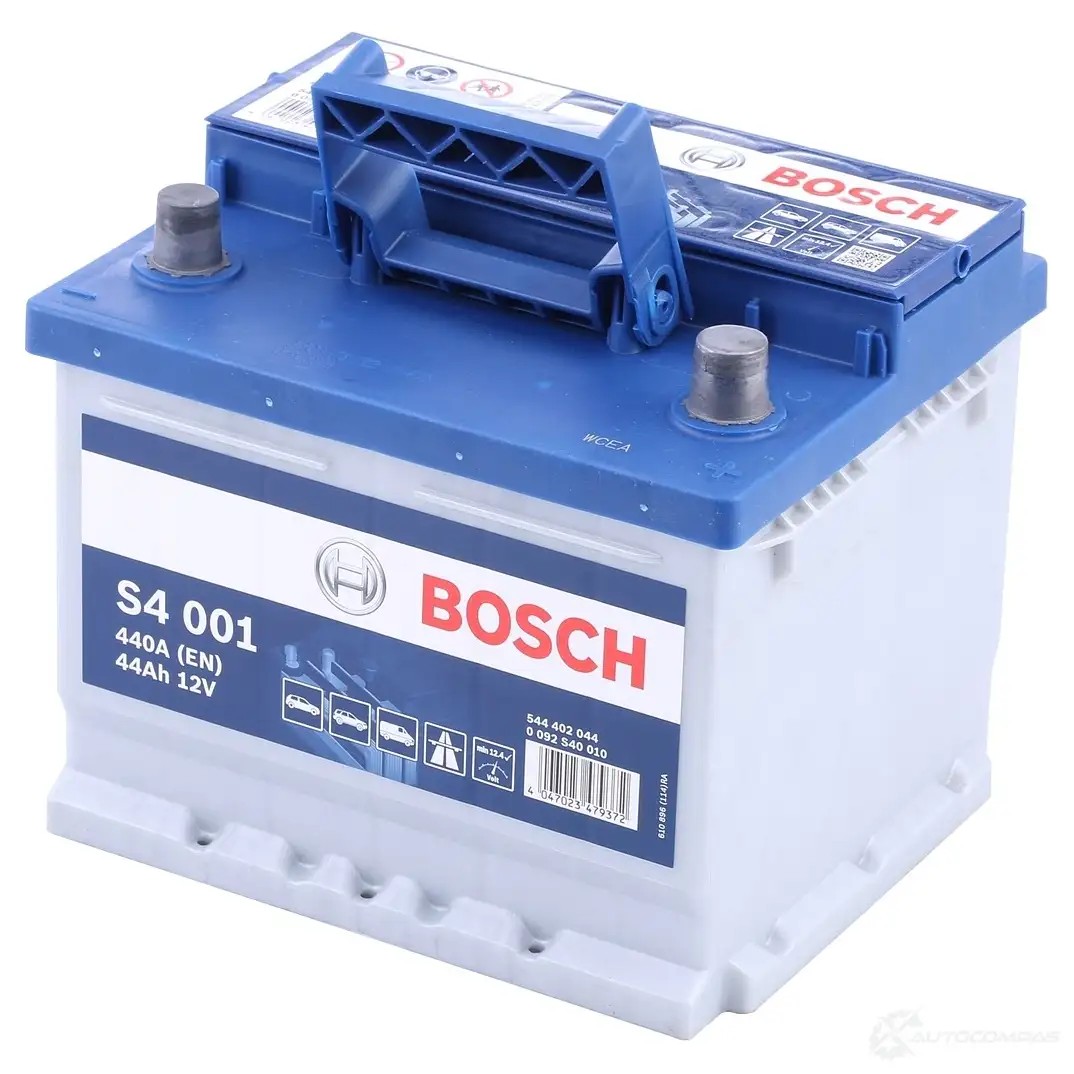 Аккумулятор 44 ач обратная 440 а 12 в Кальциевый [CA/CA] s4 207x175x175 BOSCH 544 402 044 0092S40010 304109 12V 44AH 440A
