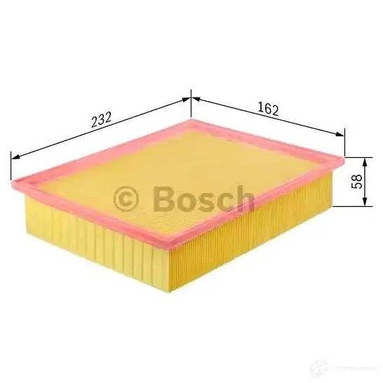 Воздушный фильтр BOSCH S03 45 370182 f026400345 QFL8O