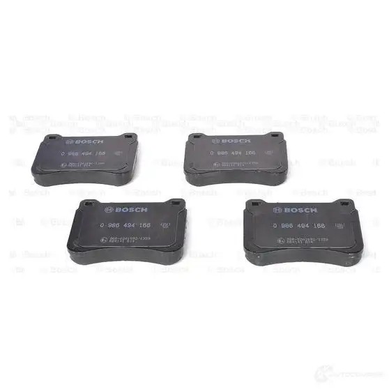 Тормозные колодки, комплект BOSCH 23945 8227-D1121 342163 0986494166
