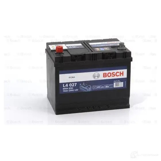 Аккумулятор 75 ач прямая а 12 в 272x175x225 BOSCH 12V 75AH 600A 303939 812 071 000 0092L40270