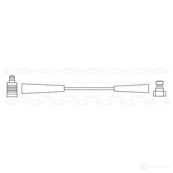 Высоковольтный провод зажигания BOSCH D 50 335214 0986356056 5QUUK