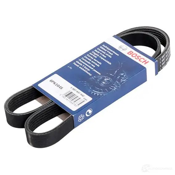 Приводной ремень, поликлиновой BOSCH 356916 6 PK 1045 1987947940 6PK1045