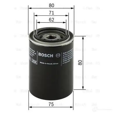 Масляный фильтр BOSCH 0451103271 329202 P 3271 OF-CHR-2