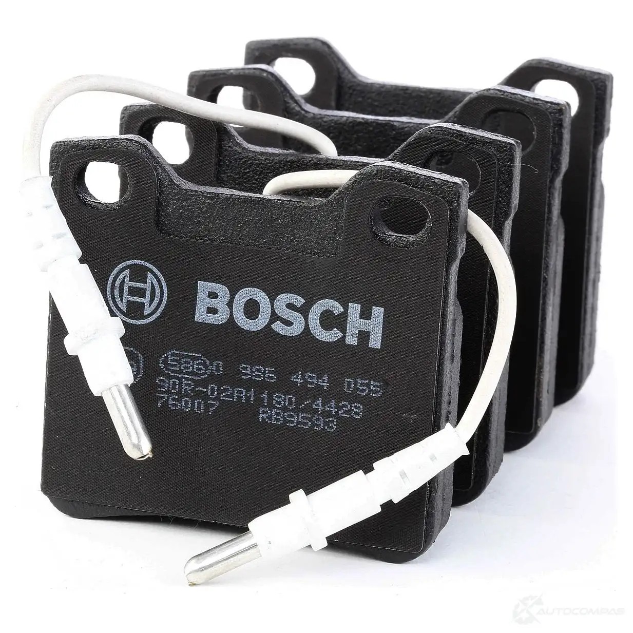 Тормозные колодки, комплект BOSCH 21 278 0986494055 342065 BP536