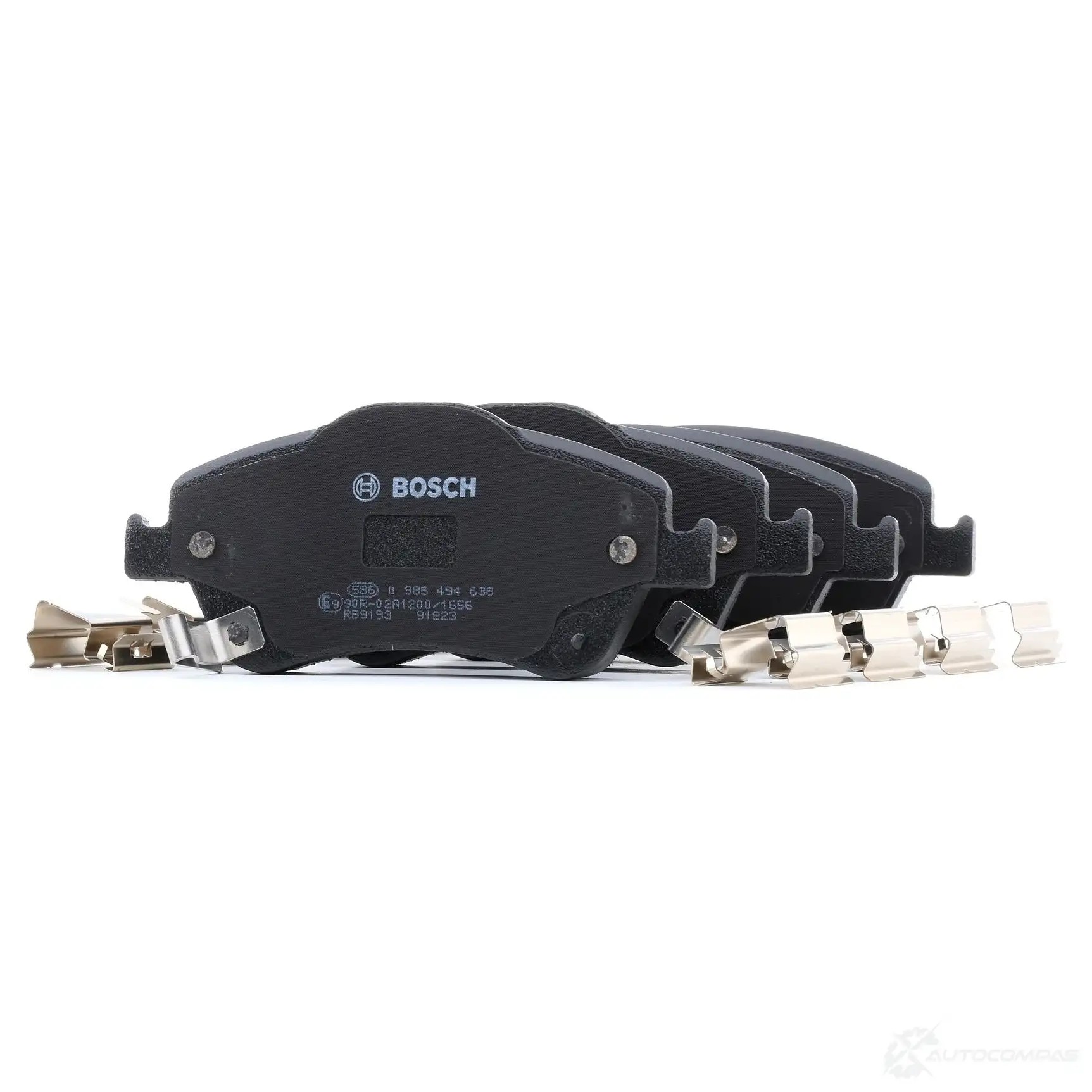 Тормозные колодки, комплект BOSCH 241 22 BP1132 1193483756 0986494638
