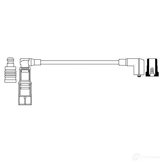 Высоковольтный провод зажигания BOSCH 324919 0356912835 EE 835 E0M9J7K