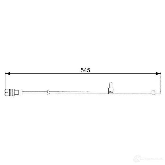 Датчик износа тормозных колодок BOSCH AP33 8 6021104 1987473066 7I2R20