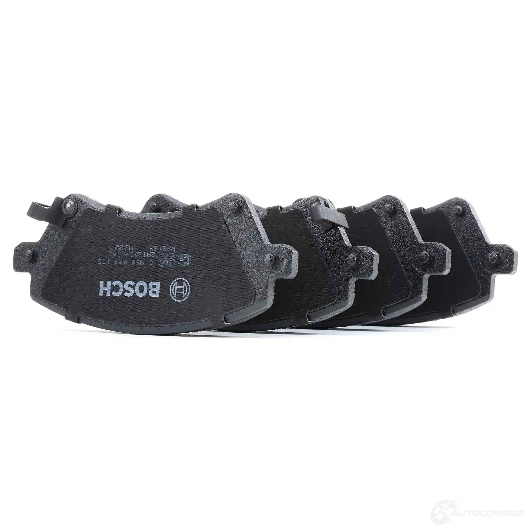 Тормозные колодки, комплект BOSCH 23 766 336415 23766 0986424735