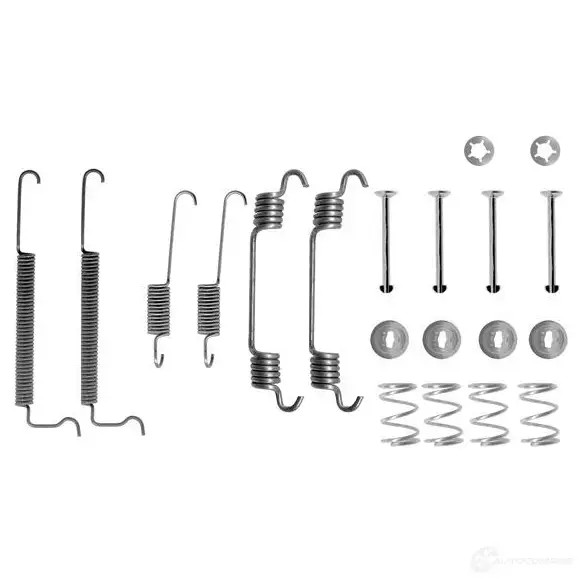 Ремкомплект тормозных накладок BOSCH A S101 4JI4XIC 1987475134 352354
