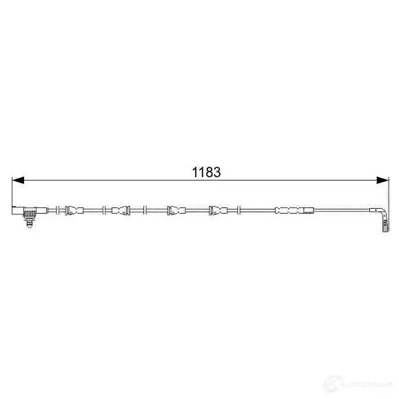 Датчик износа тормозных колодок BOSCH AP 824 KH5UVFF 351465 1987473031