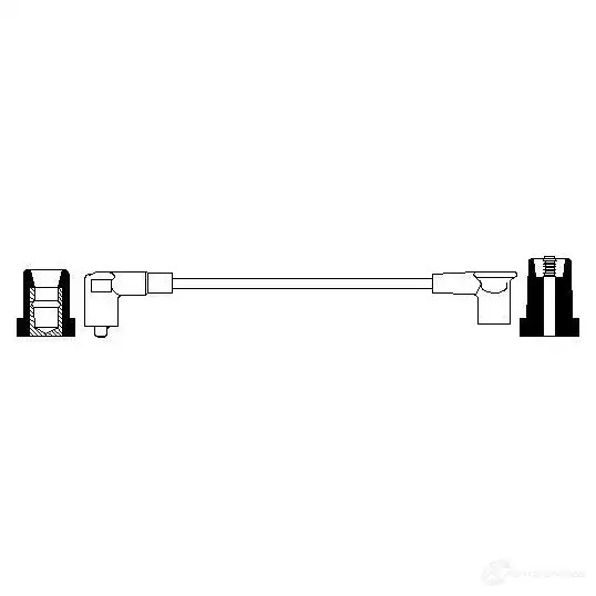 Высоковольтный провод зажигания BOSCH 0356904073 81 MO 324885 6BR6C
