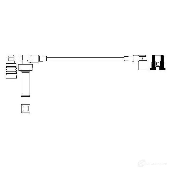 Высоковольтный провод зажигания BOSCH KUTODRV 335938 95 BE 0986357701