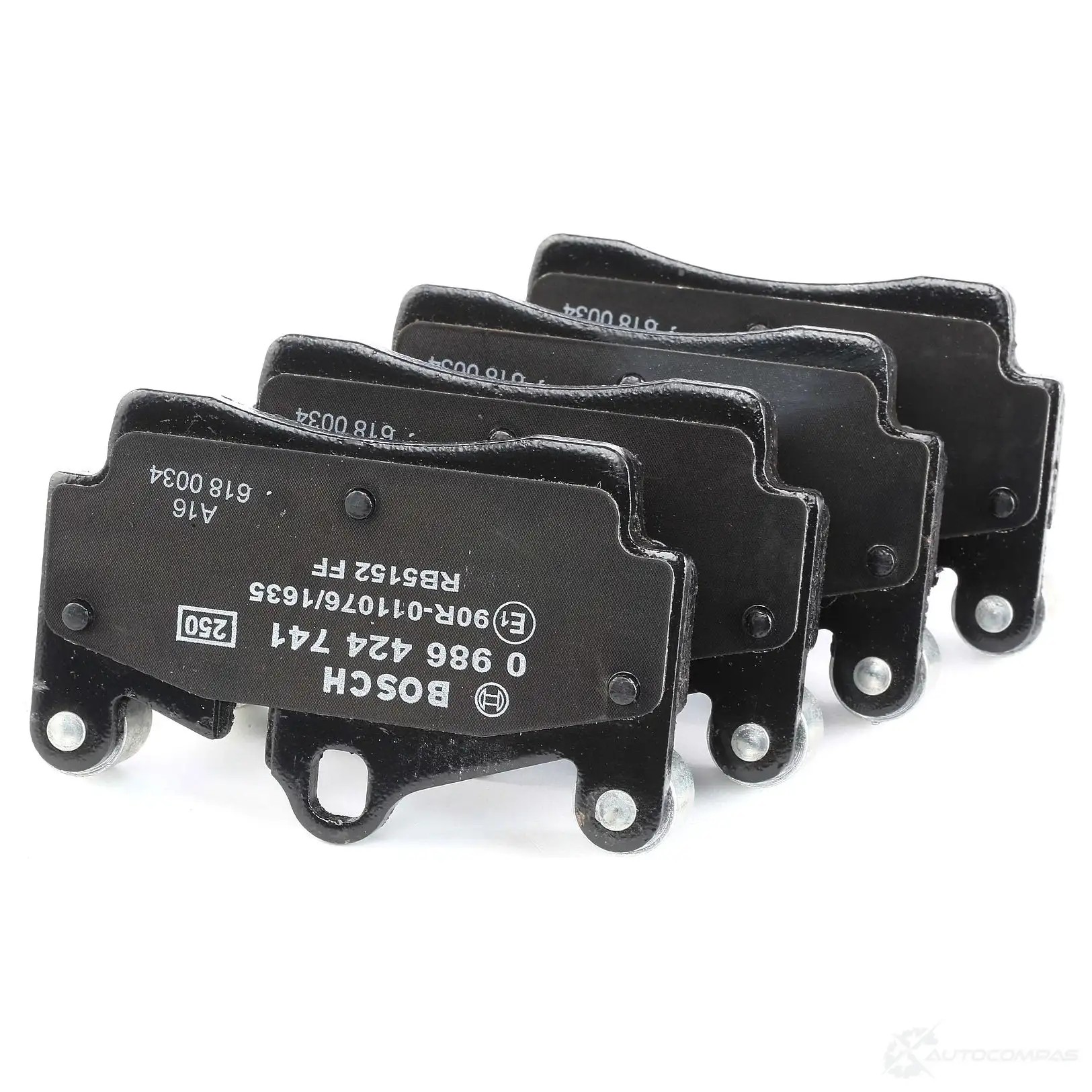 Тормозные колодки, комплект BOSCH 24010 336420 7908D978 0986424741