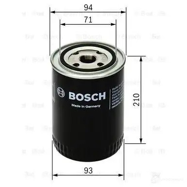 Масляный фильтр BOSCH P 5067 329286 7PMWHCE 0451105067