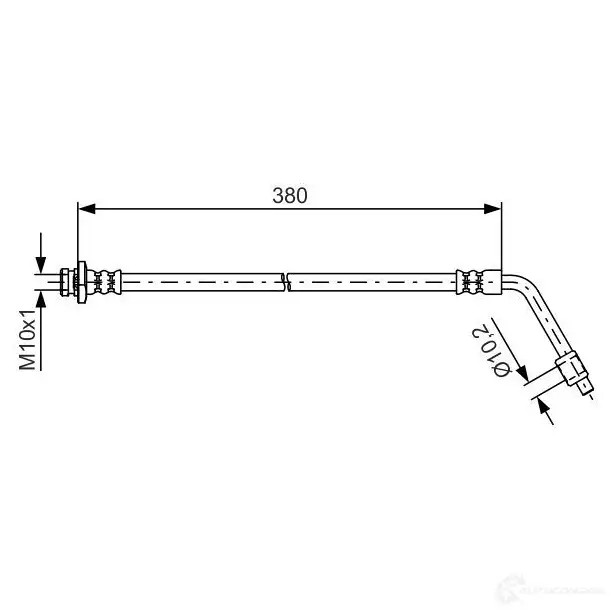 Топливный фильтр BOSCH 0450906382 M4MVAT G 18 1193464408