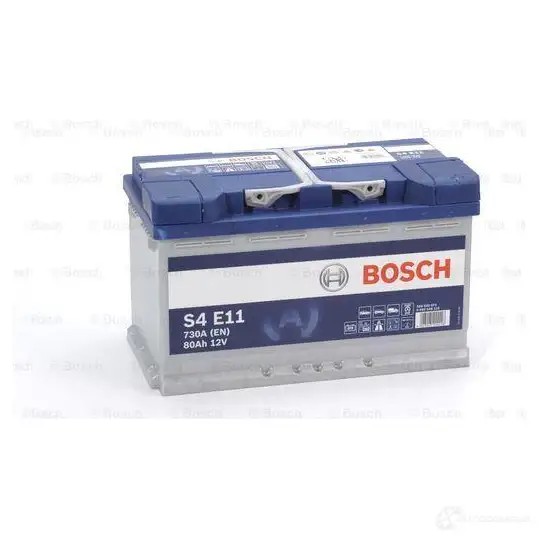 Аккумулятор 80 ач 730 а 12 в efb 315x175x190 BOSCH 730A 80AH 12V 304189 S4 E11 0092S4E110