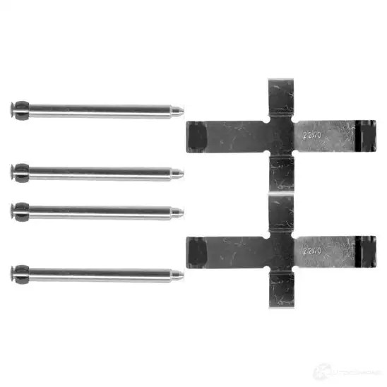 Ремкомплект колодок BOSCH 351642 6NIMX 1987474091 AP 066