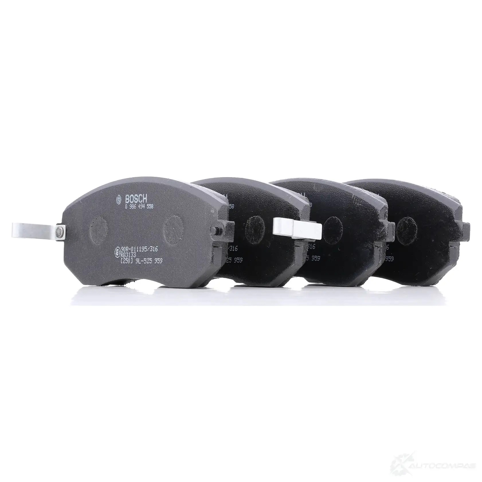 Тормозные колодки, комплект BOSCH BP1479 342522 23865 0986494558