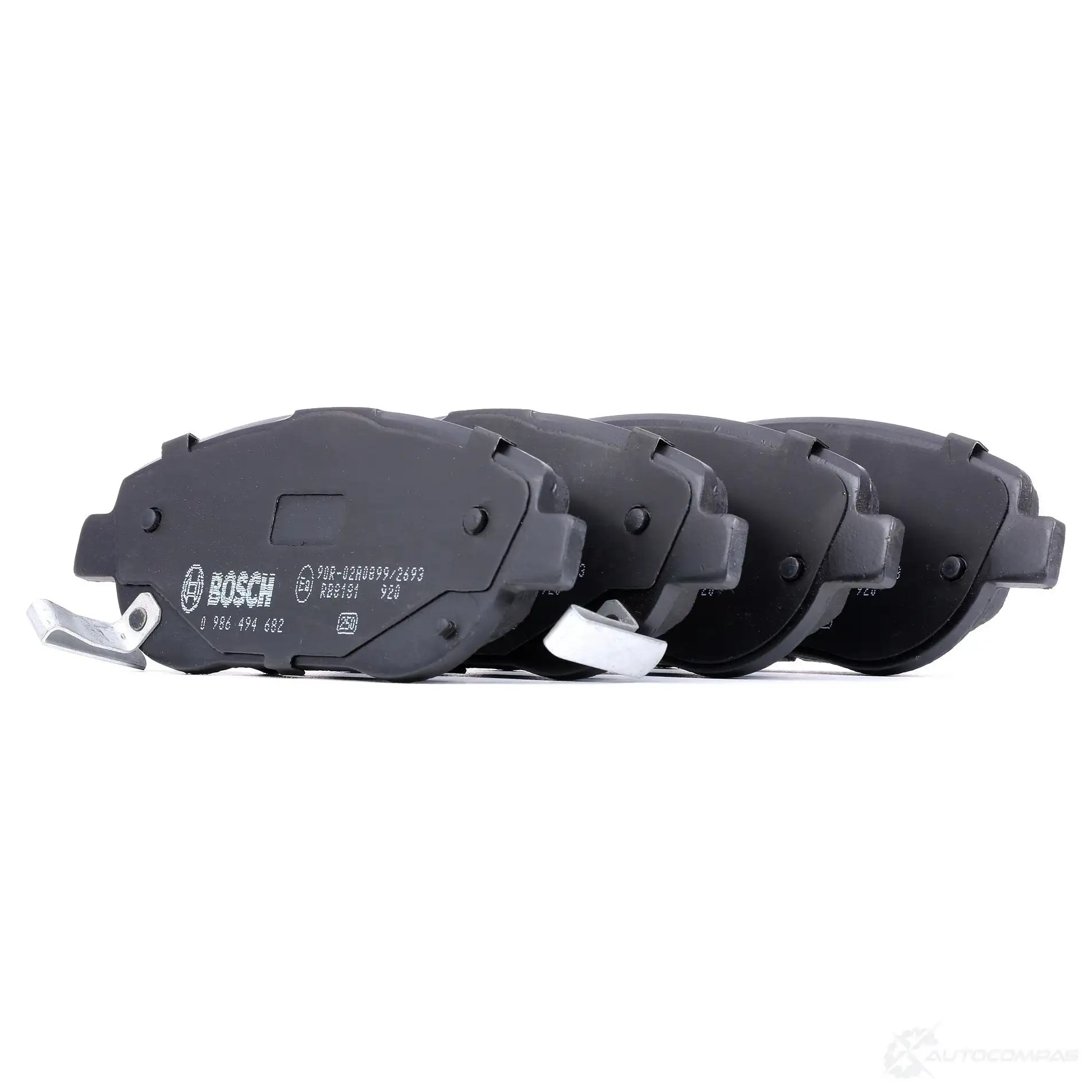 Тормозные колодки, комплект BOSCH 24946 BP1677 0986494682 342556