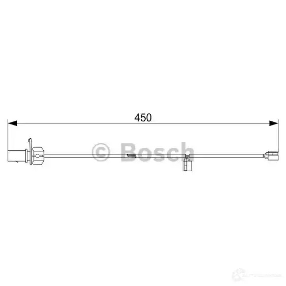 Датчик износа тормозных колодок BOSCH 1987473566 351563 D2THIH8 AP1 050