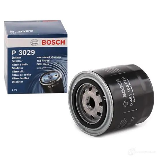 Масляный фильтр BOSCH 0451103029 P 3029 FJ/WH 14/6/22 329131