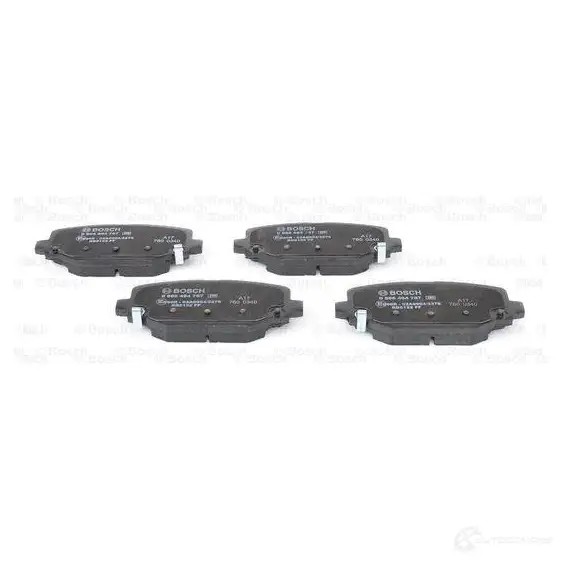Тормозные колодки, комплект BOSCH 1193484063 BP1941 0986494767 25376